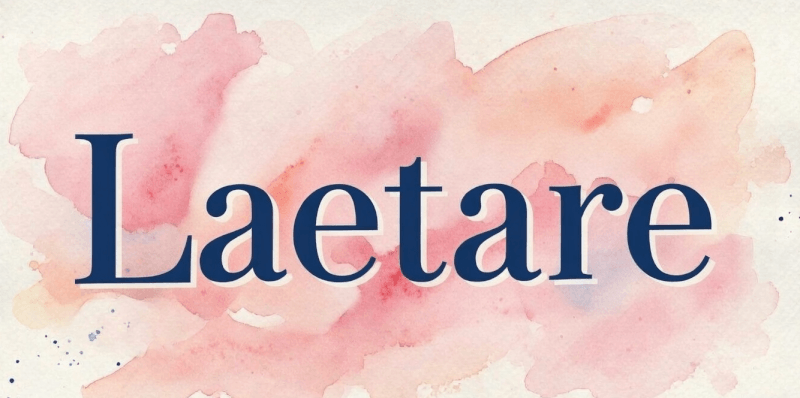 IVᵉ DIMANCHE DE CARÊME - Laetare